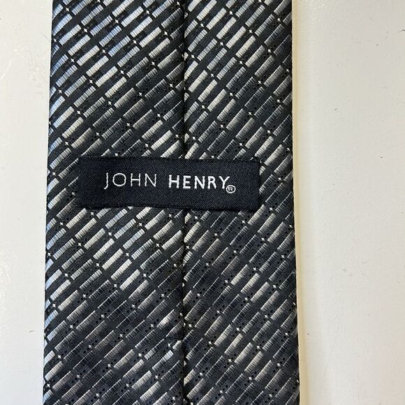 John Henry Tie | Gray - Picture 4 of 6